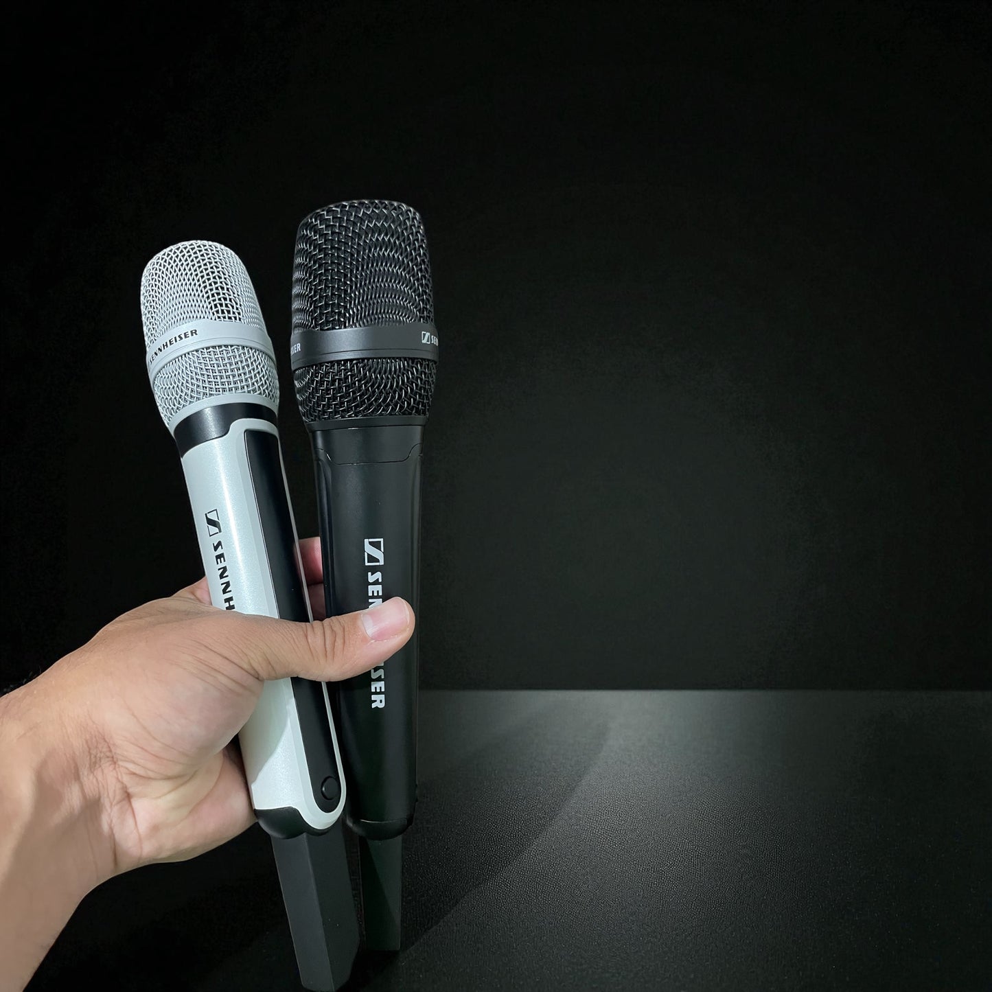 Microfone sem fio duplo Sennheiser Ew9000