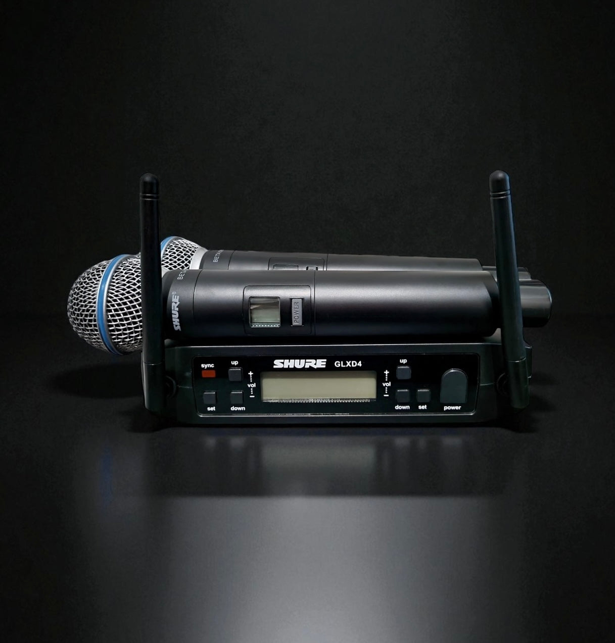Microfone sem fio duplo Shure Glxd4