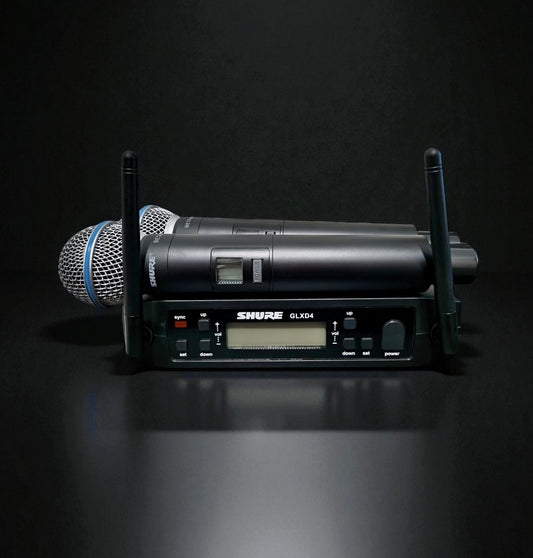 Microfone sem fio duplo Shure Glxd4