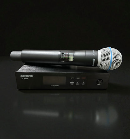 Microfone sem Fio Shure Qlxd24/Beta58