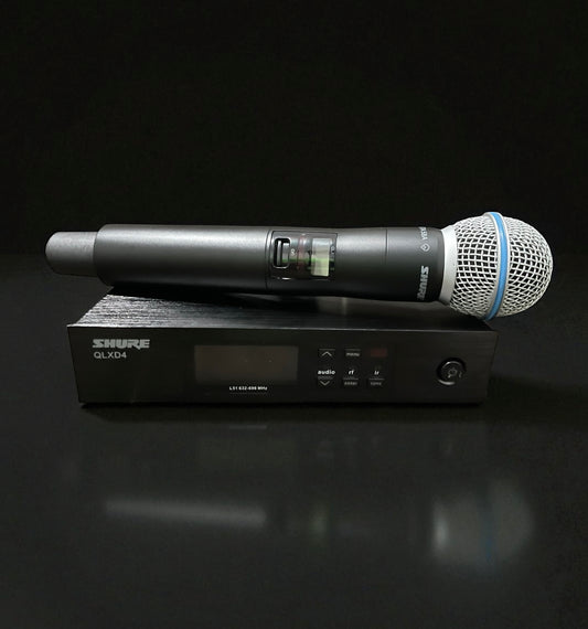 Microfone sem Fio Shure Qlxd24/Beta58